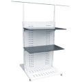 Special design powder coating clothes display racks, fabric display rack, helmet display rack